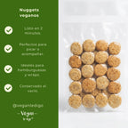 Nuggets Veganos Crujientes | Snack Vegetal para Airfryer