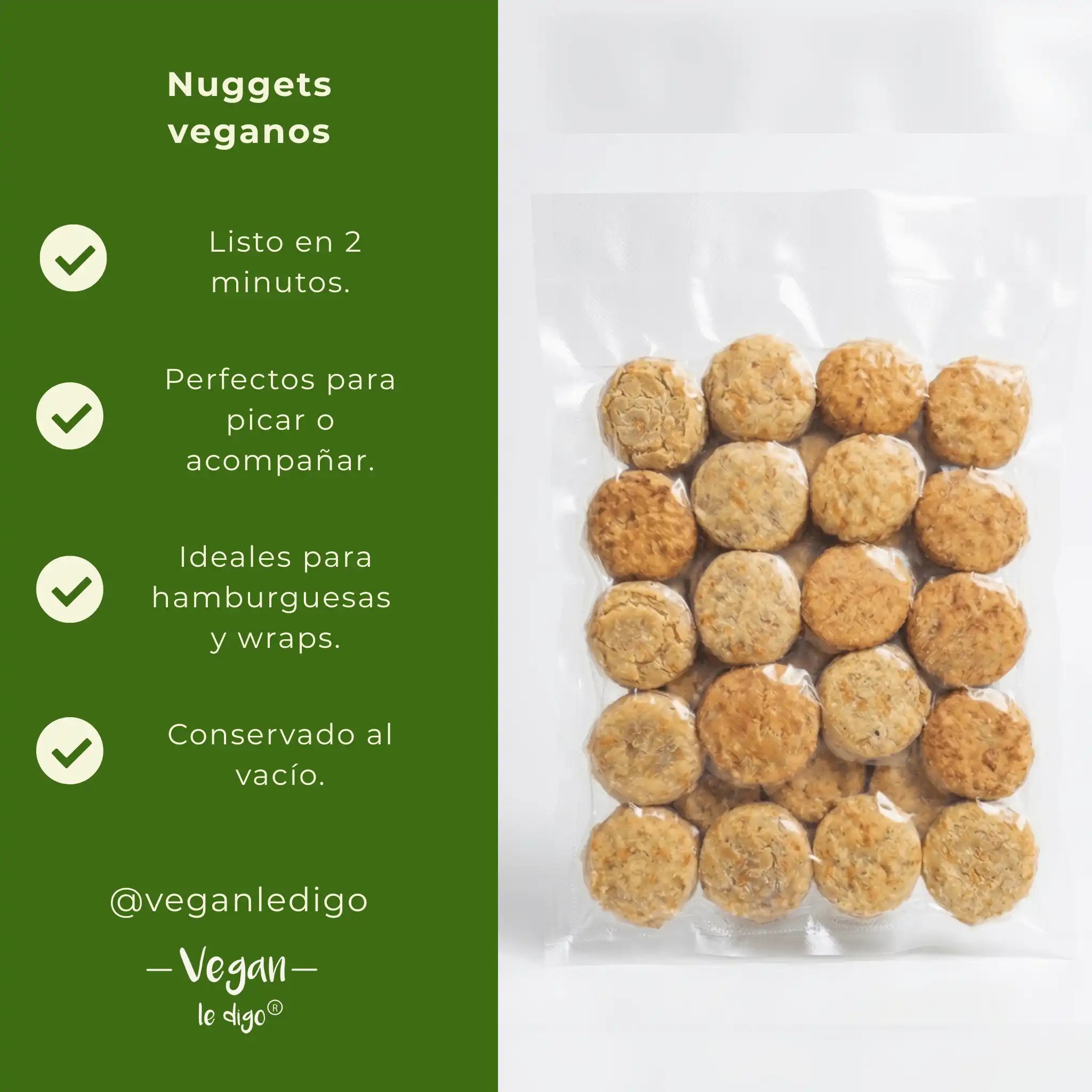 Nuggets Veganos Crujientes | Snack Vegetal para Airfryer
