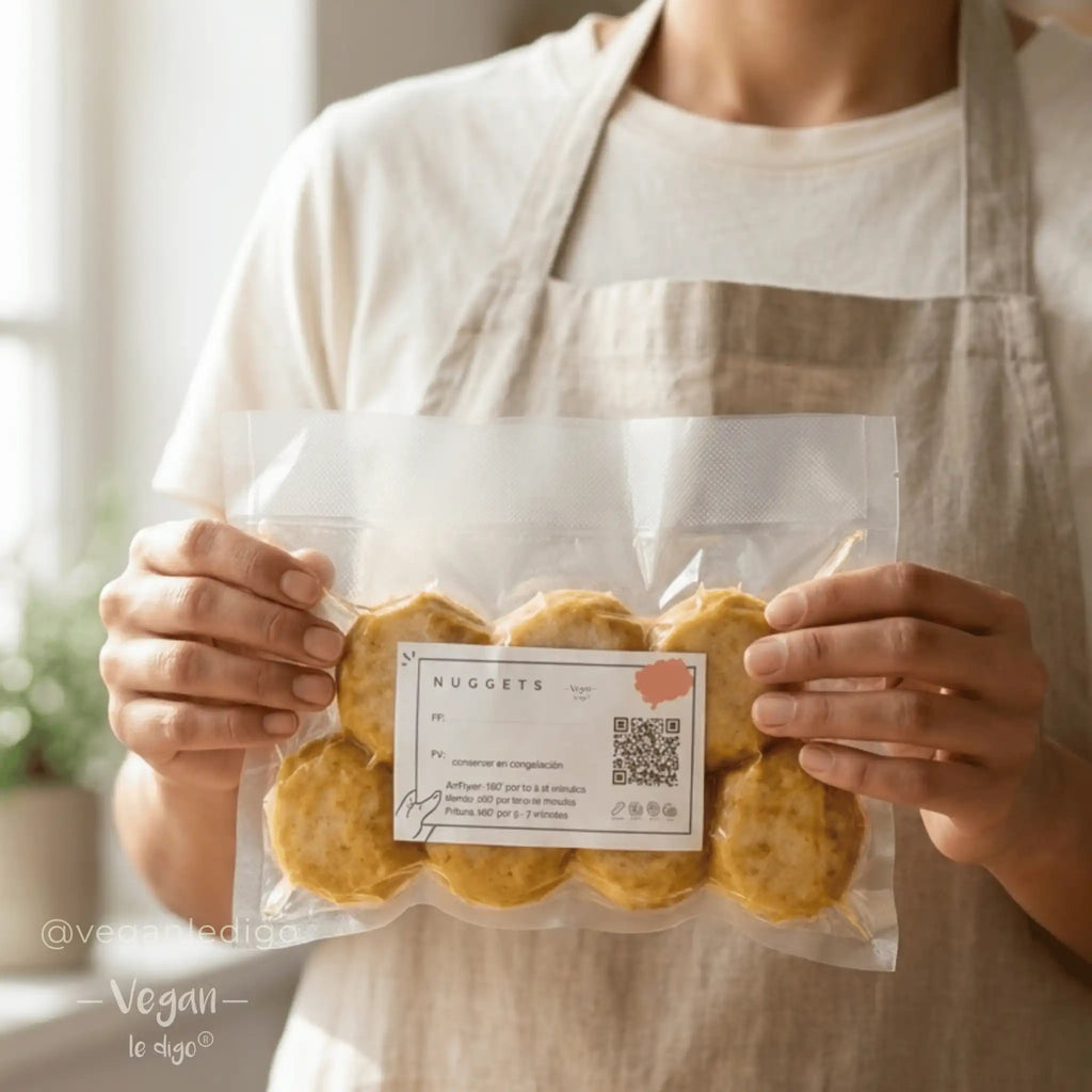 Nuggets Veganos Crujientes | Snack Vegetal para Airfryer