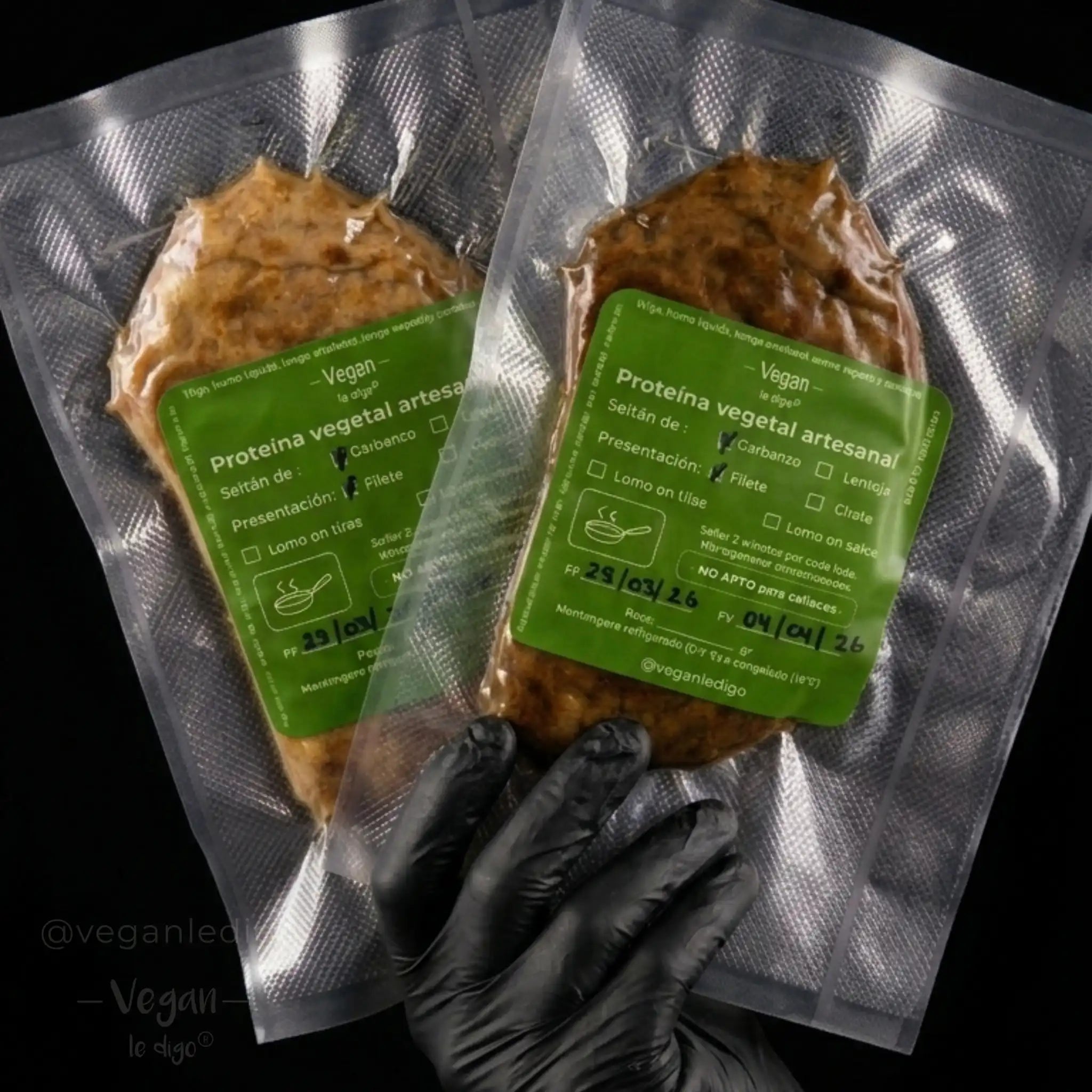 Chata Seitán de Lenteja | Proteína Vegetal Lista para Calentar