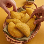 12 Empanadas de Soya y Arroz | Antojo Plant based Crujiente y Sustancioso